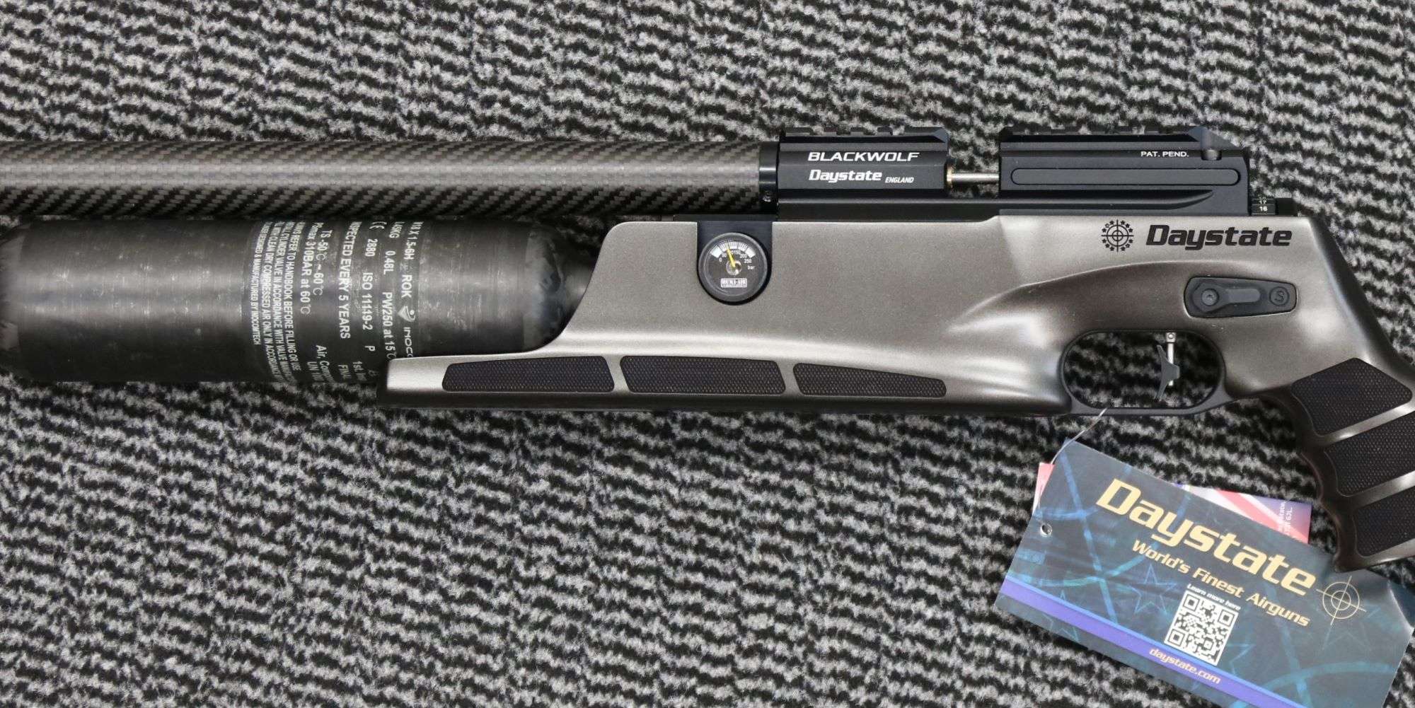 Daystate .177 BLACKWOLF CARBON GREY HI LITE