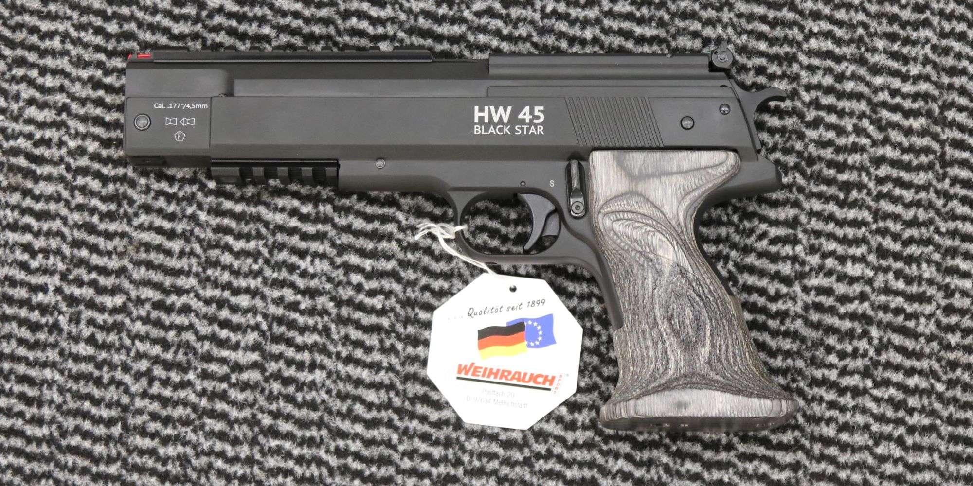 Weihrauch .177 HW 45 Black Star