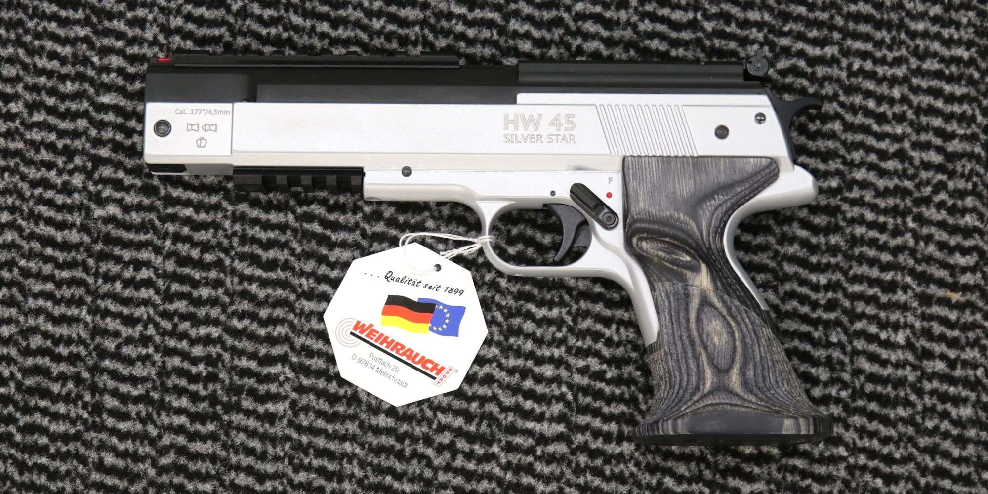 Weihrauch .177 HW 45 Silver Star